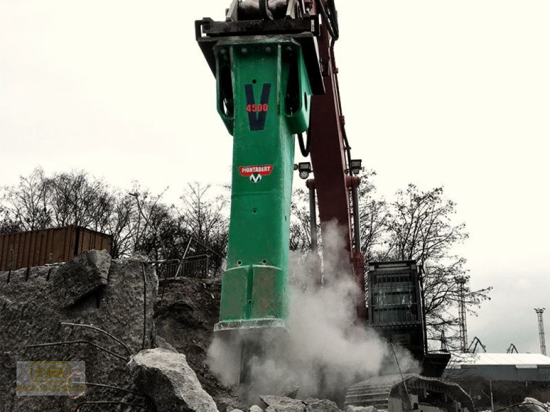 Bohrhammer des Typs Montabert Hydraulikhammer V4500 | Abbruchhammer 45 - 80 t, Neumaschine in Eggenfelden (Bild 1)